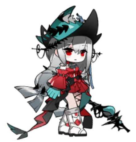 Skadi the Corrupting Heart's Chibi