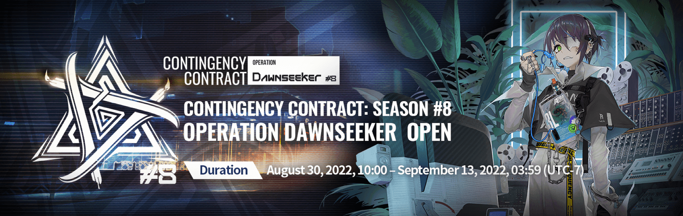 Contingency Contract Season #8 [Operation Dawnseeker]